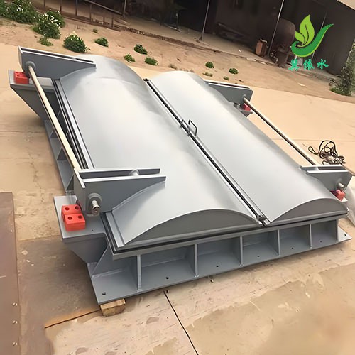 节能侧翻双开拍门