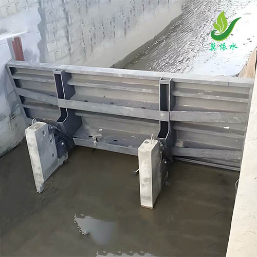 滚轮连杆水利自控翻板闸门