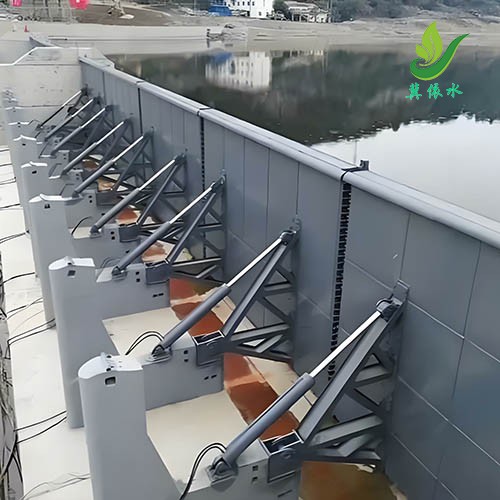 双控自动翻板闸门