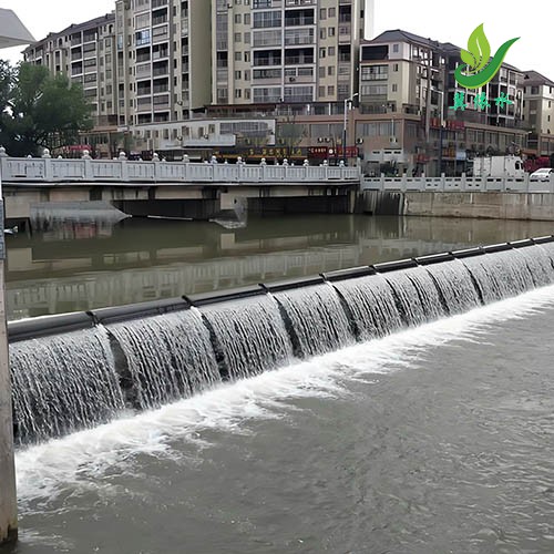 景观钢坝闸门效果图