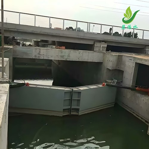 钢闸门人字门