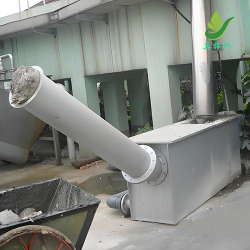 工业废水用高排水栅渣压榨机